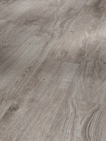 Vorschau: Basic 600 breite Landhausdiele Eiche Lichtgrau Seidenmatt